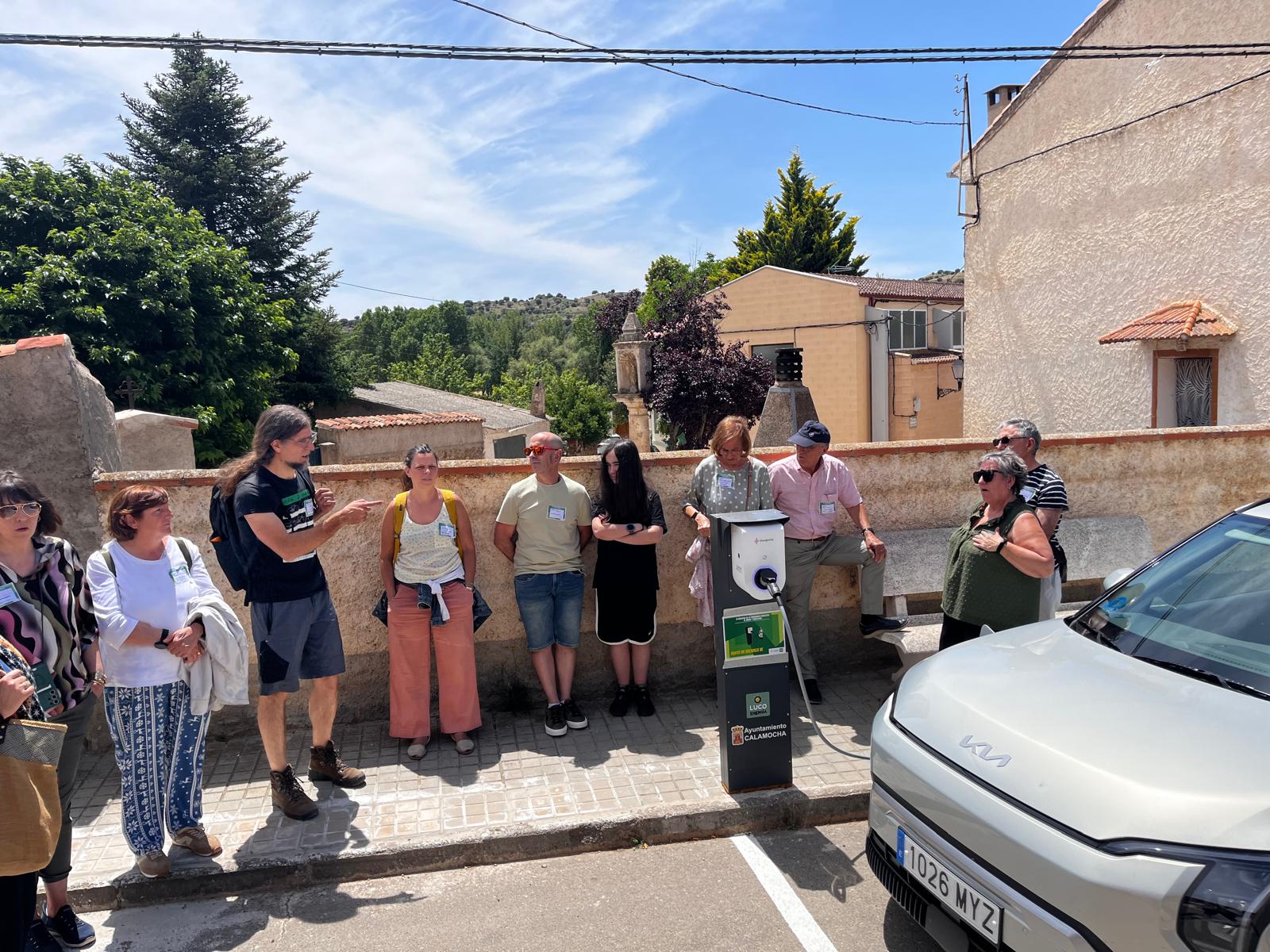 Visita punto de recarga VE